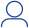 A blue line drawing of a person  Description automatically generated