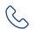 A blue telephone receiver on a black background  Description automatically generated